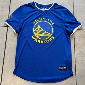 NBA Golden State Warriors Blue Dri-Fit Shirt Small | Official Licensed